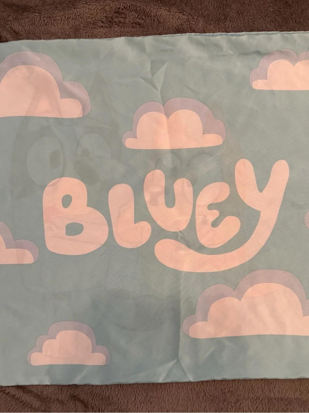 Bluey One Standard Size  Pillowcase Bluey Bingo Multicolor